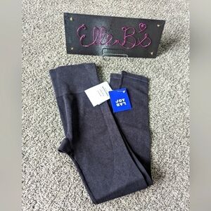 NWT Joy Lab Black High Rise 7/8 Seamless Knit Legging XS